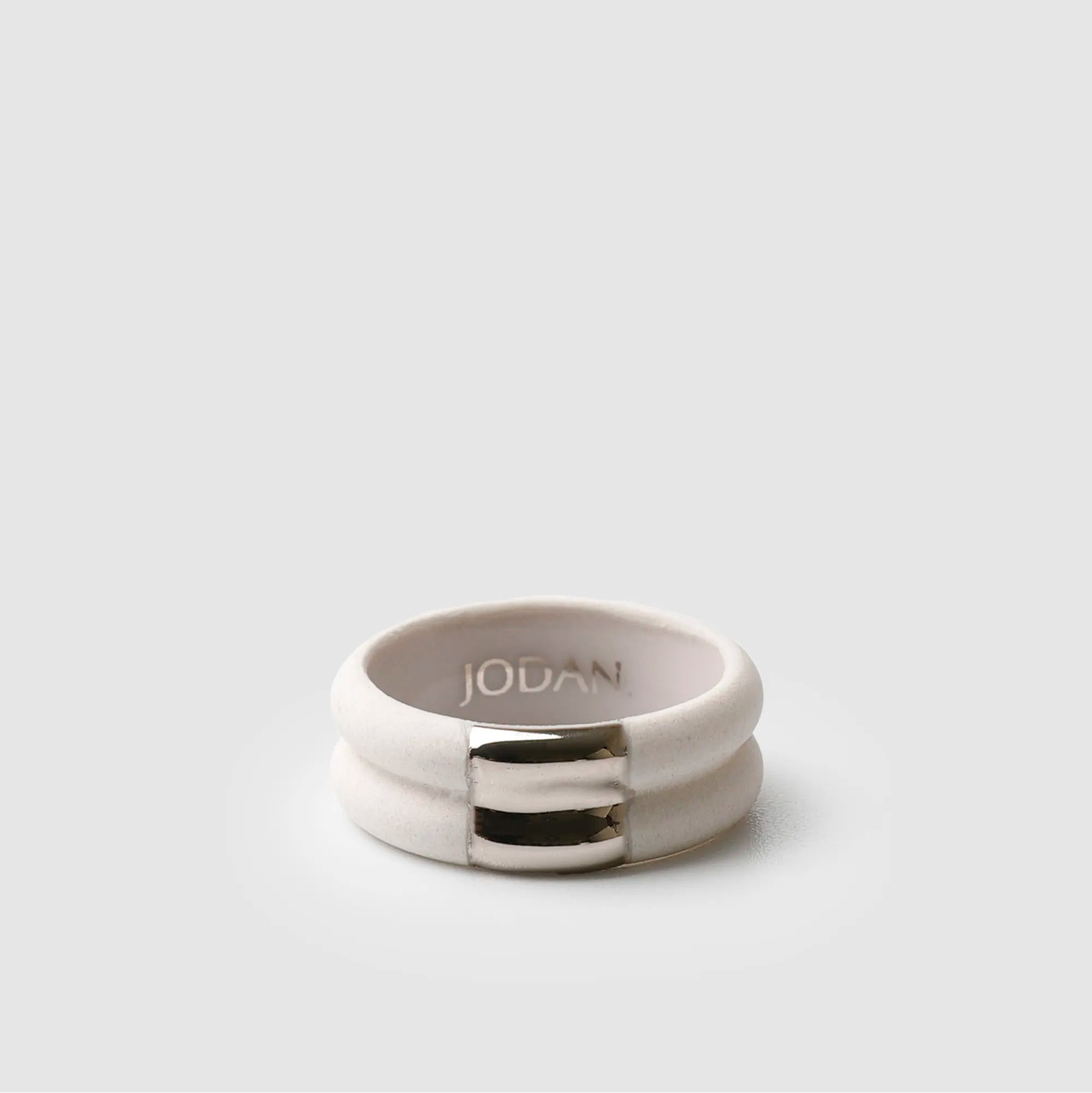 scent ring___Light Beige（Looped）SILVER / アロマリング