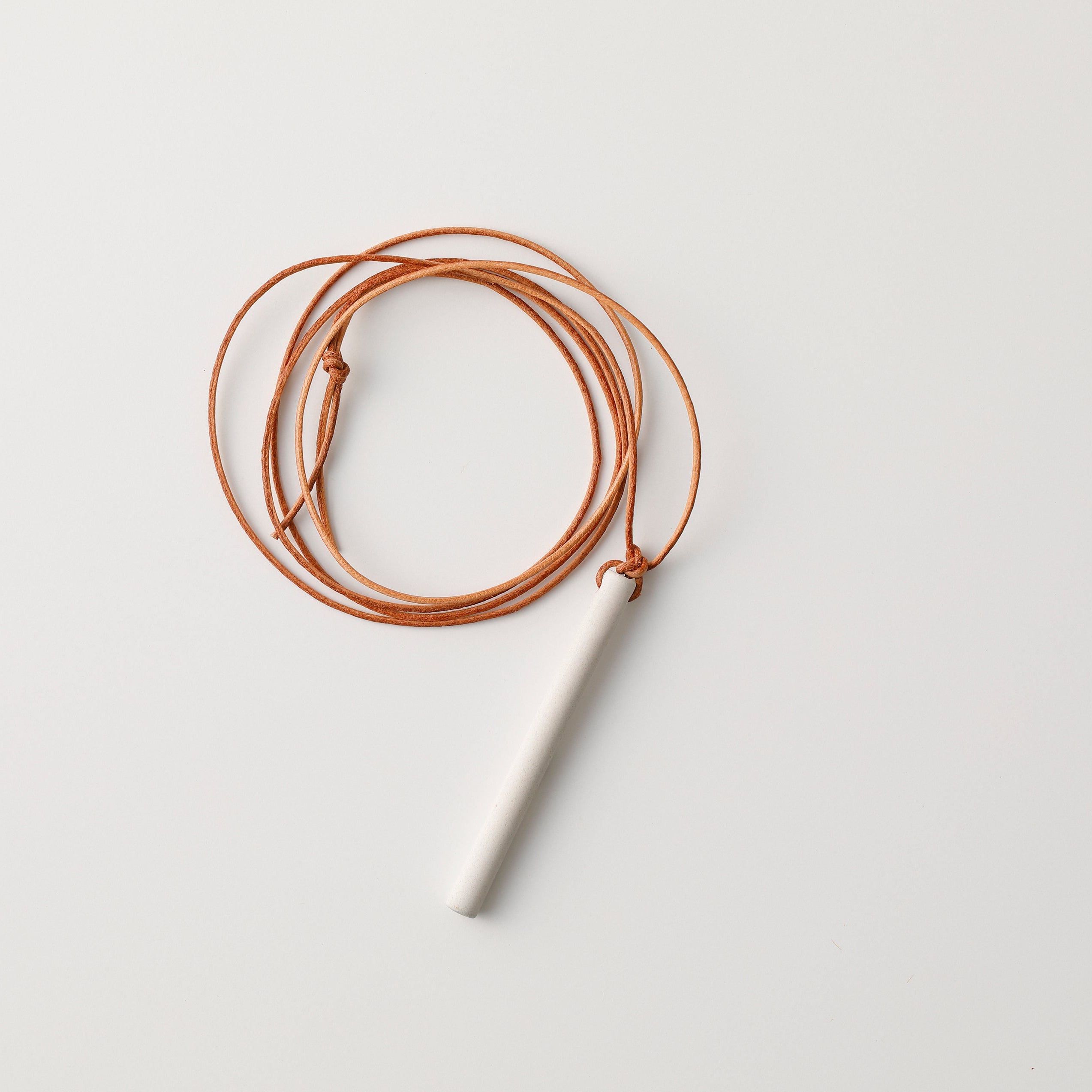 scent necklace___Light Beige（line）