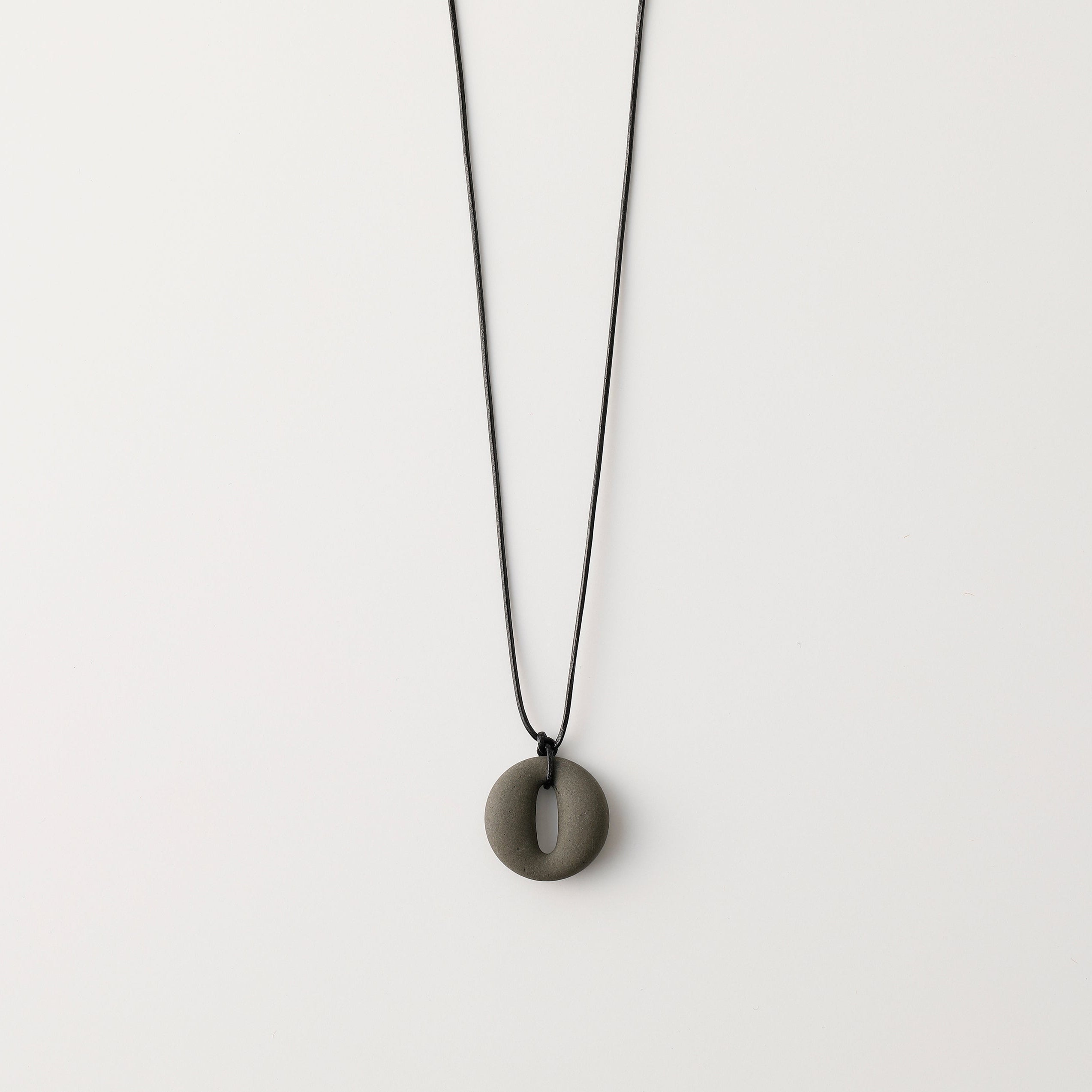scent necklace___Dark Grey（circle）