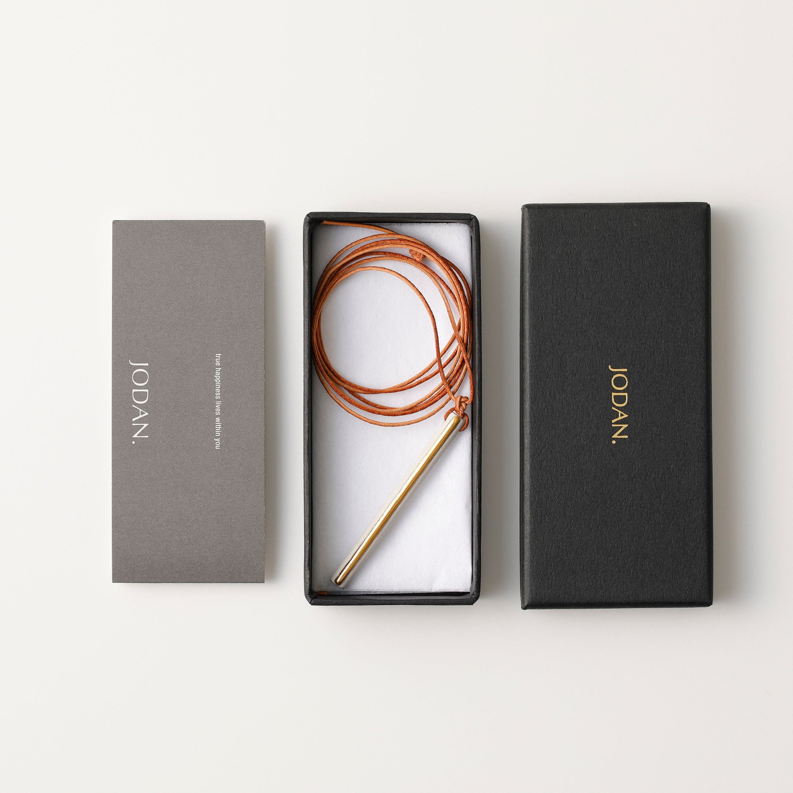 scent necklace___Light Beige（line）GOLD