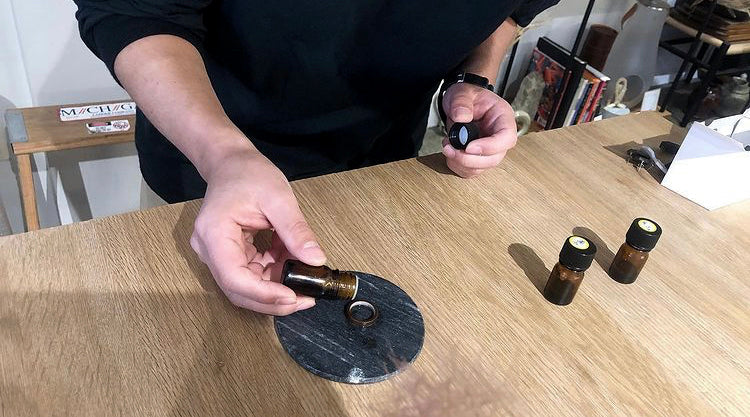 scent ring（旧 aroma ring）___Dark Grey（square）GOLD