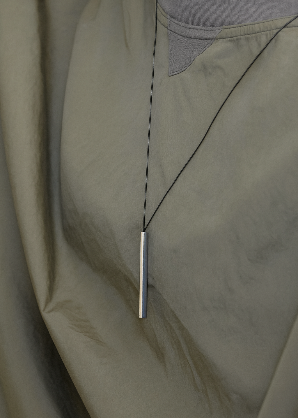 scent necklace___Dark Grey（line）GOLD